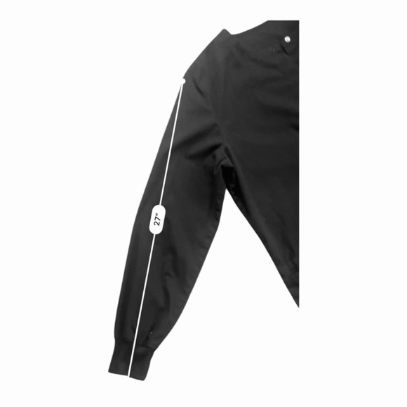 Cherokee Workwear medical top scrub jacket XL black button up front pockets - Picture 9 of 12